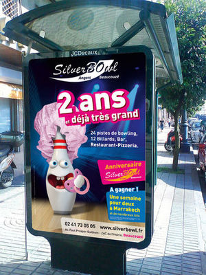affiche abribus