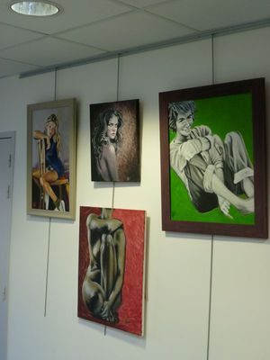 Exposition 2010 - Soirée du vernissage le 25 mars à l'agence mediapilote de Cholet - 21