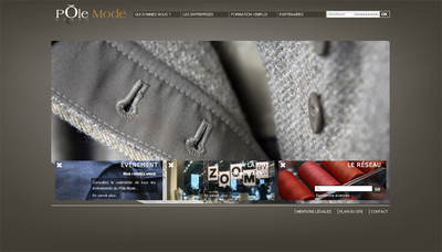 site internet pole mode matière et étoffe