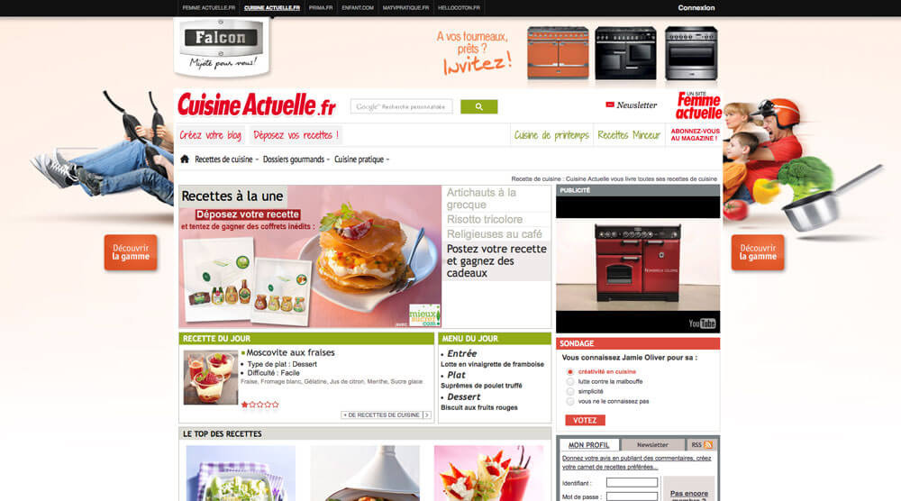 Habillage Cuisine Actuelle - Falcon