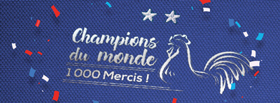 Bandeau champion du monde